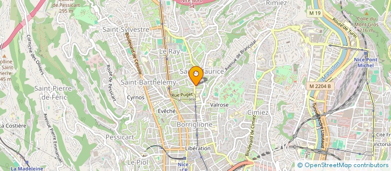 localisation de l'entreprise MADAME CHARLOTTE KERFOURN  NICE