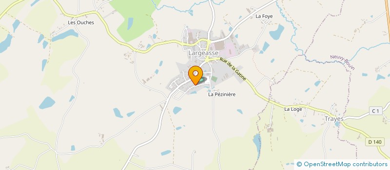 localisation de l'entreprise MADAME CHARLOTTE KING  MONCOUTANT-SUR-SEVRE