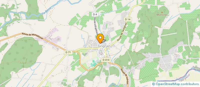 localisation de l'entreprise MADAME CHARLOTTE KIREEFF  CHAMARET