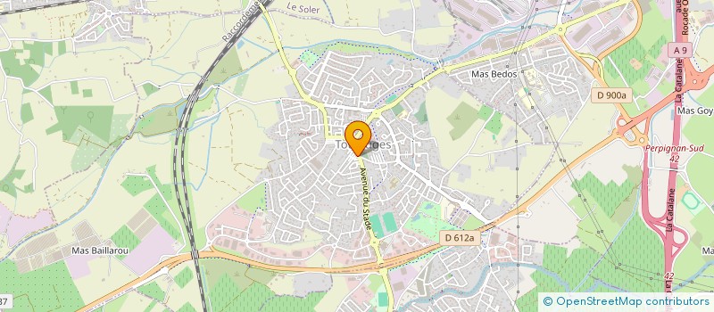 localisation de l'entreprise MADAME CHARLOTTE LABROUSSE  TOULOUGES