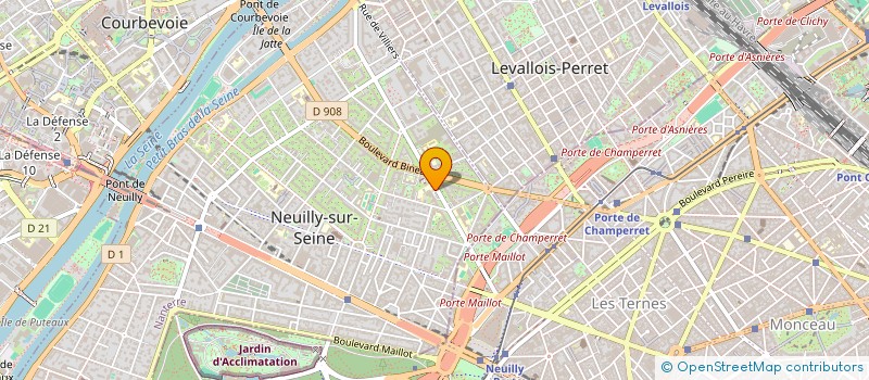 localisation de l'entreprise MADAME CHARLOTTE LABRUYERE à NEUILLY-SUR-SEINE