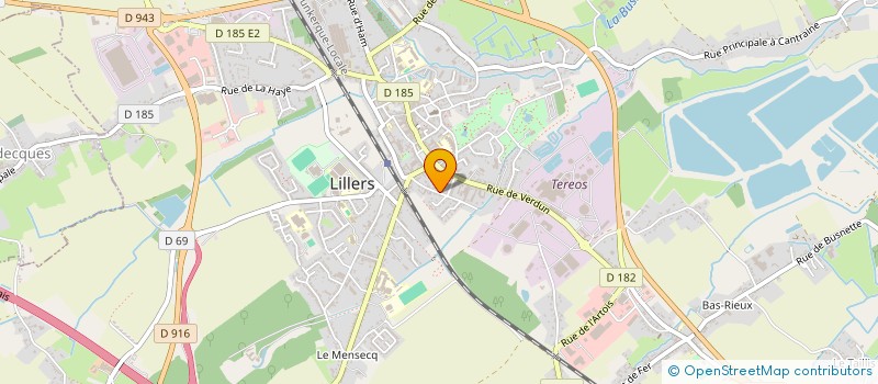 localisation de l'entreprise MADAME CHARLOTTE LACHERY  LILLERS