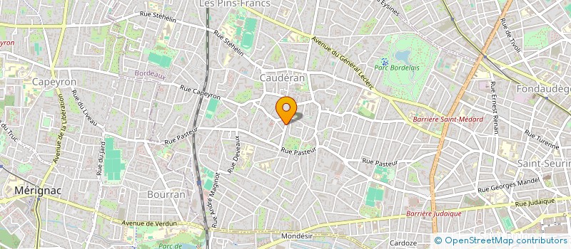 localisation de l'entreprise MADAME CHARLOTTE LADEVEZE  BORDEAUX