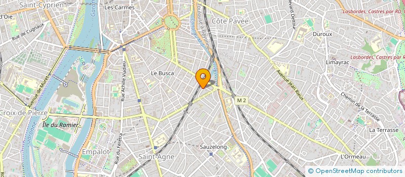 localisation de l'entreprise MADAME CHARLOTTE LADOUX à TOULOUSE