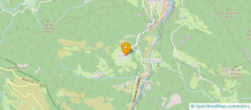 localisation de l'entreprise MADAME CHARLOTTE LAFFONT  ILHET