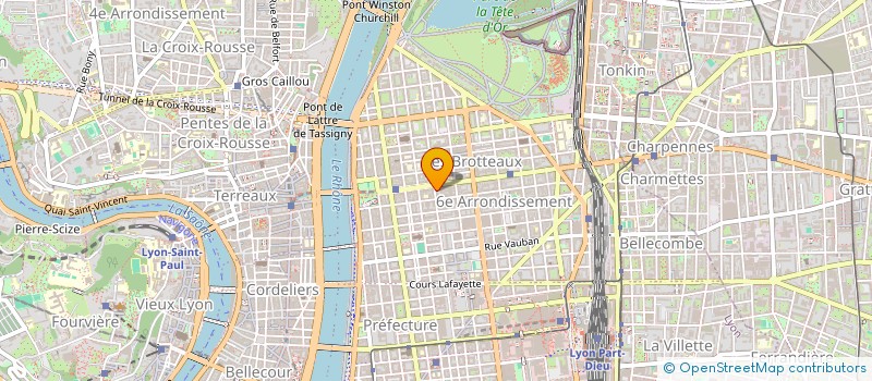 localisation de l'entreprise MADAME CHARLOTTE LAFOND  LYON