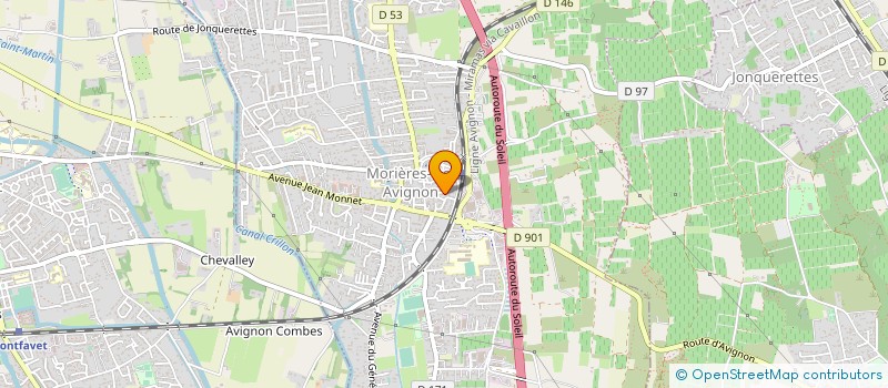 localisation de l'entreprise MADAME CHARLOTTE LAGNEAU  CHATEAUNEUF-DE-GADAGNE