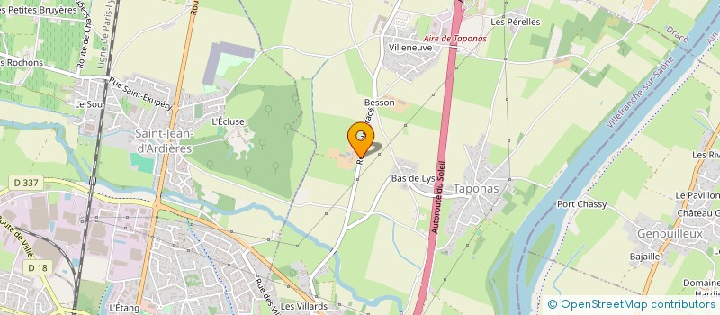 localisation de l'entreprise MADAME CHARLOTTE LAGUIDE  TAPONAS