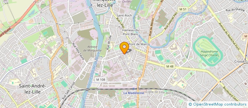localisation de l'entreprise MADAME CHARLOTTE LAIRE à MARCQ-EN-BARŒUL