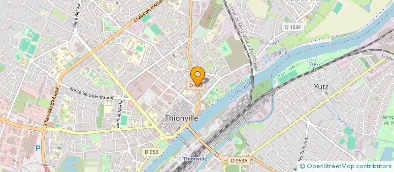 localisation de l'entreprise MADAME CHARLOTTE LALLIER  THIONVILLE