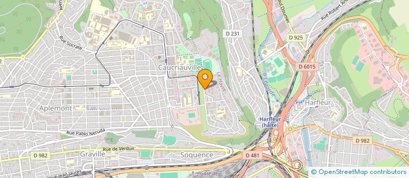 localisation de l'entreprise MADAME CHARLOTTE LALONDE à LE HAVRE