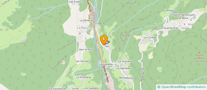 localisation de l'entreprise MADAME CHARLOTTE LAMB  LE BIOT