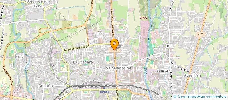 localisation de l'entreprise MADAME CHARLOTTE LAMBERT  TARBES