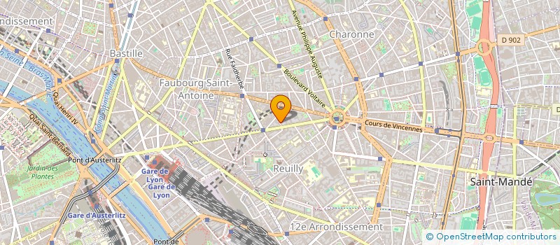 localisation de l'entreprise MADAME CHARLOTTE LAMOGLIA  PARIS