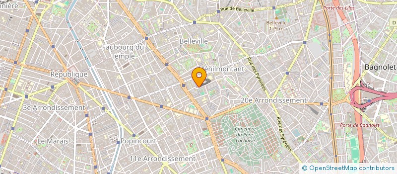 localisation de l'entreprise MADAME CHARLOTTE LAMOUCHE  PARIS