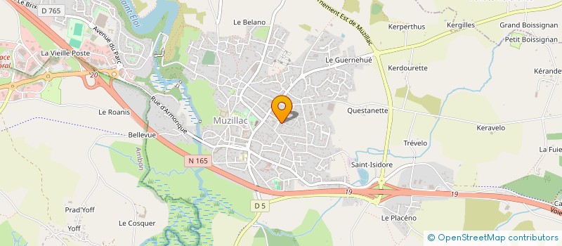 localisation de l'entreprise MADAME CHARLOTTE LAMPERIERE à MUZILLAC