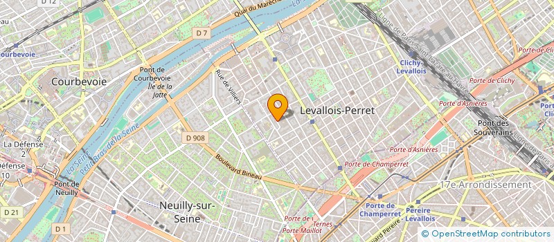 localisation de l'entreprise MADAME CHARLOTTE LANCE à LEVALLOIS-PERRET