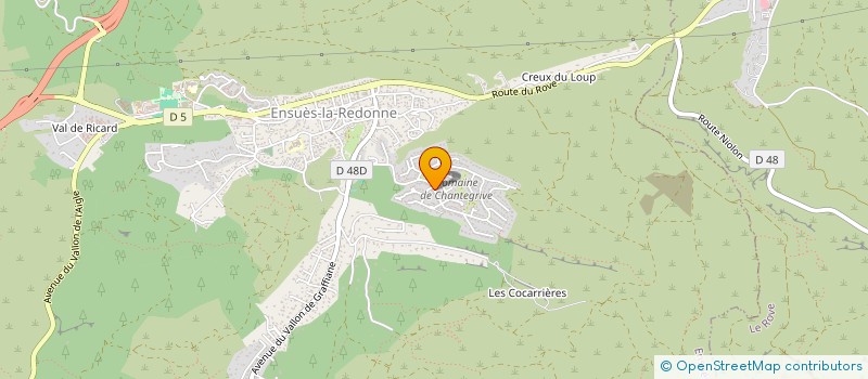 localisation de l'entreprise MADAME CHARLOTTE LANDEAU  ENSUES-LA-REDONNE