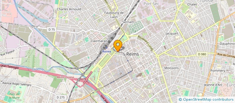 localisation de l'entreprise MADAME CHARLOTTE LANGE  REIMS