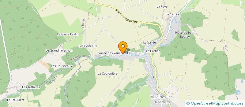 localisation de l'entreprise MADAME CHARLOTTE LANGLET  AVON-LES-ROCHES