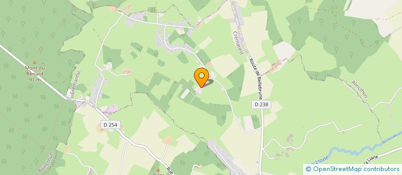 localisation de l'entreprise MADAME CHARLOTTE LANNOY  CREMAREST