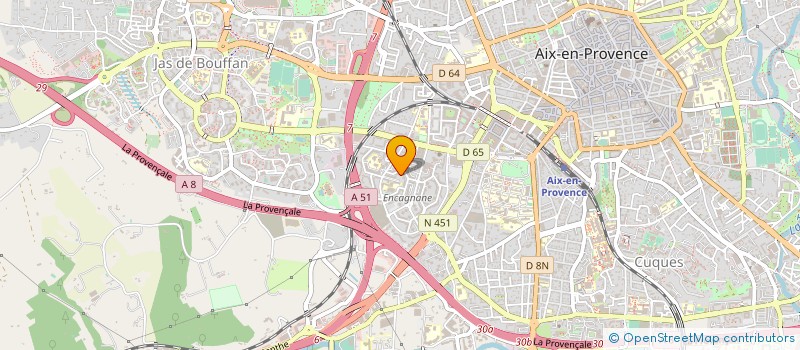 localisation de l'entreprise MADAME CHARLOTTE LARCHEVEQUE  AIX-EN-PROVENCE