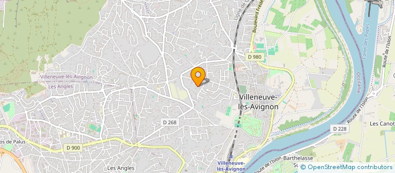 localisation de l'entreprise MADAME CHARLOTTE LAURE  VILLENEUVE-LES-AVIGNON