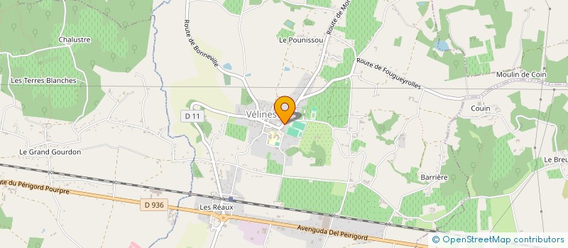 localisation de l'entreprise MADAME CHARLOTTE LAVERGNE  VELINES