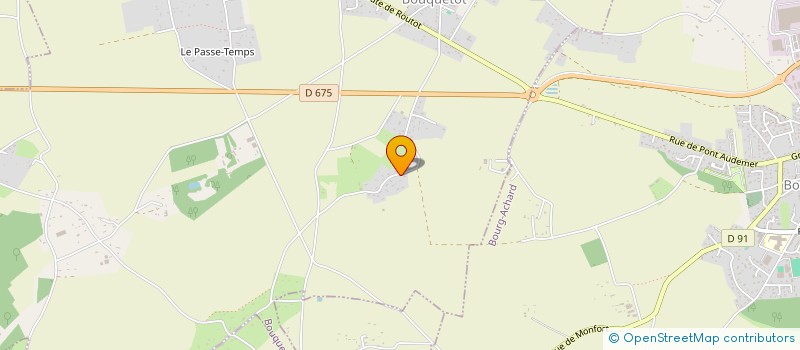 localisation de l'entreprise MADAME CHARLOTTE LE BAIL  BOUQUETOT