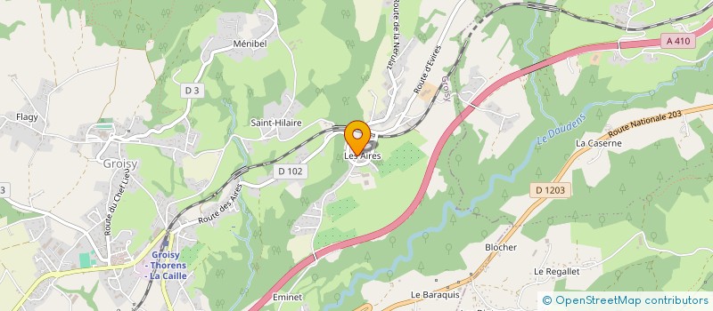 localisation de l'entreprise MADAME CHARLOTTE LE CLOEREC  GROISY