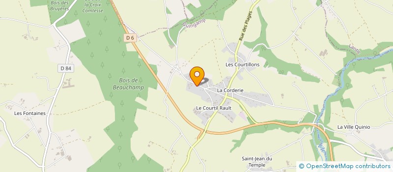 localisation de l'entreprise MADAME CHARLOTTE LE FAUCHEUR à PLELO