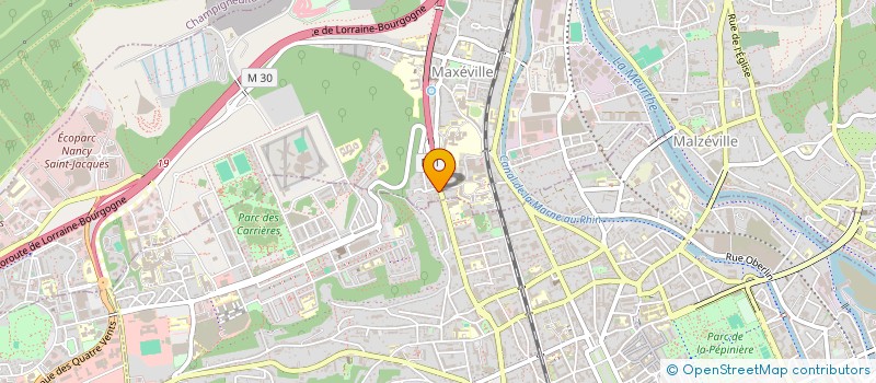 localisation de l'entreprise MADAME CHARLOTTE LE GARS  MAXEVILLE