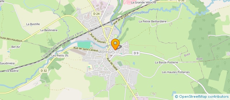 localisation de l'entreprise MADAME CHARLOTTE LE GOFF  EVRON