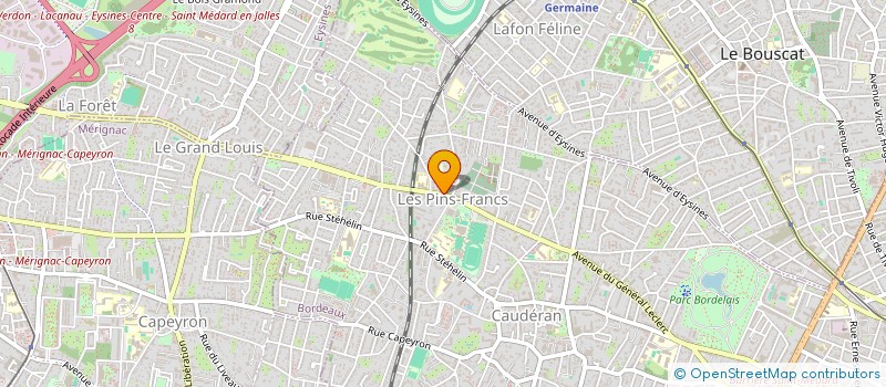 localisation de l'entreprise MADAME CHARLOTTE LE GUENNEC  BORDEAUX