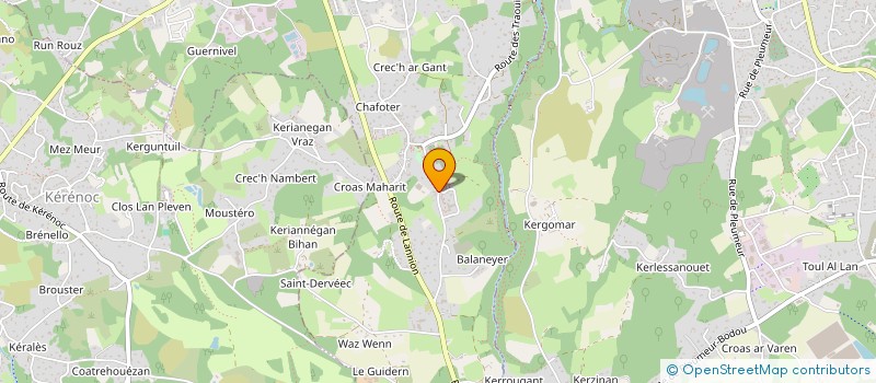 localisation de l'entreprise MADAME CHARLOTTE LE GUYADER  TREGASTEL