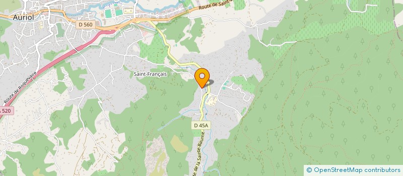 localisation de l'entreprise MADAME CHARLOTTE LE ROUX  AURIOL