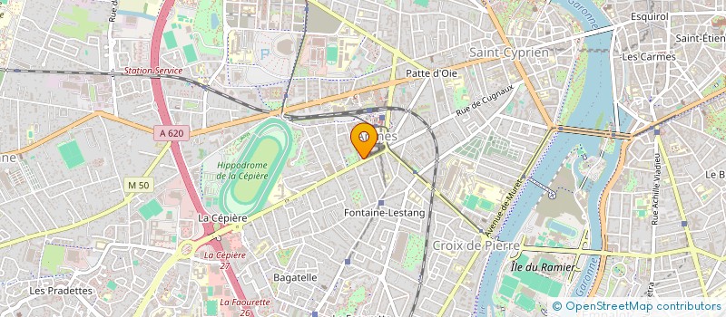 localisation de l'entreprise MADAME CHARLOTTE LEBESGUE à TOULOUSE