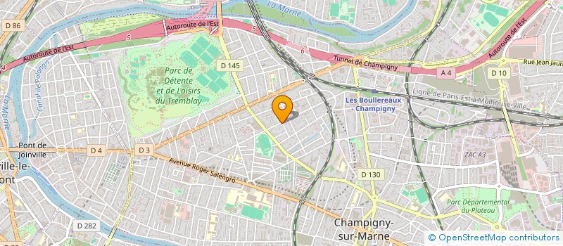 localisation de l'entreprise MADAME CHARLOTTE LEBOURGEOIS à CHAMPIGNY-SUR-MARNE