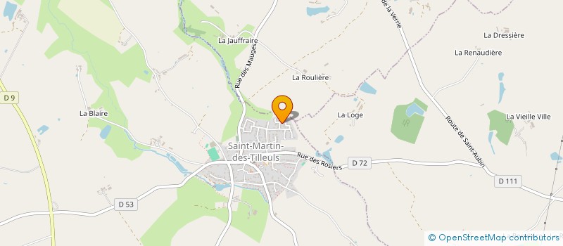 localisation de l'entreprise MADAME CHARLOTTE LECOMTE  SAINT-MARTIN-DES-TILLEULS