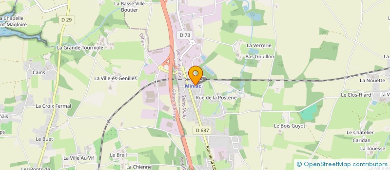 localisation de l'entreprise MADAME CHARLOTTE LECOUSTEY  PLERGUER