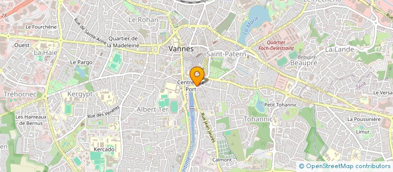 localisation de l'entreprise MADAME CHARLOTTE LECRIVAIN à VANNES