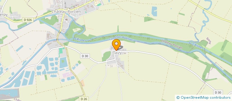 localisation de l'entreprise MADAME CHARLOTTE LECUYER  TAIZY