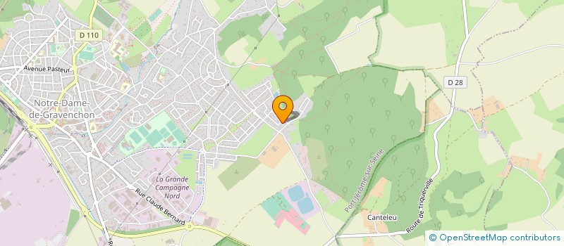 localisation de l'entreprise MADAME CHARLOTTE LEGENTIL  PORT-JEROME-SUR-SEINE