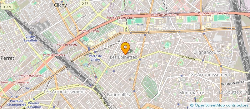 localisation de l'entreprise MADAME CHARLOTTE LEGRIX DE LA SALLE  PARIS