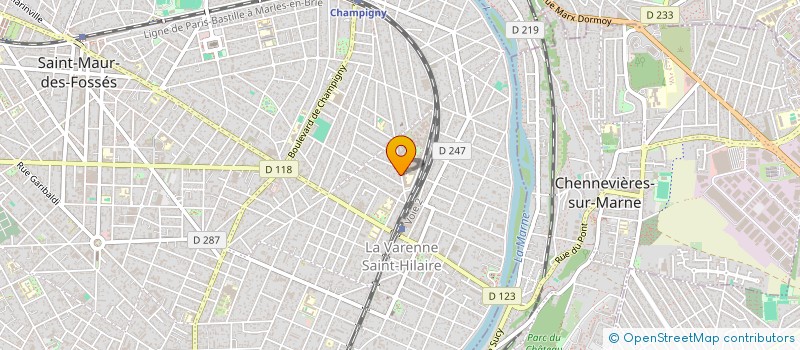 localisation de l'entreprise MADAME CHARLOTTE LEGUEM à SAINT-MAUR-DES-FOSSES