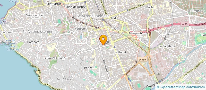 localisation de l'entreprise MADAME CHARLOTTE LEMILLE à MARSEILLE