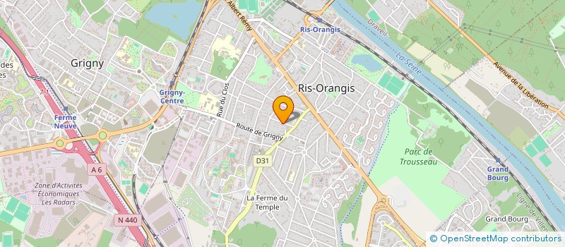 localisation de l'entreprise MADAME CHARLOTTE LENGKEEK à RIS-ORANGIS