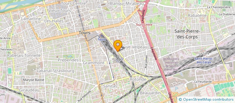 localisation de l'entreprise MADAME CHARLOTTE LENOIR  TOURS