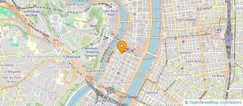 localisation de l'entreprise MADAME CHARLOTTE LERICHE  LYON