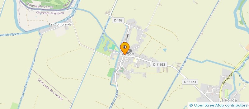 localisation de l'entreprise MADAME CHARLOTTE LEROY  TAUGON